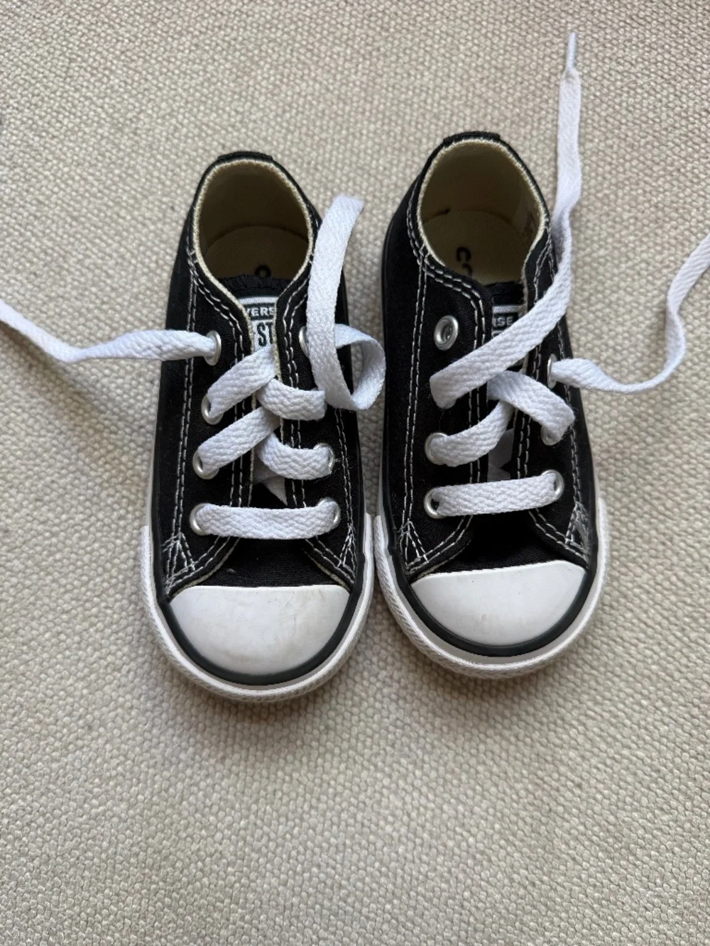 Toddler Black Converse Size 5